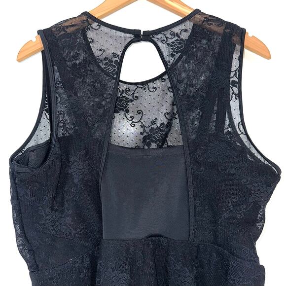 Torrid Black Lace Push-Up One Piece Swimsuit Size 3X - Picture 8 of 16